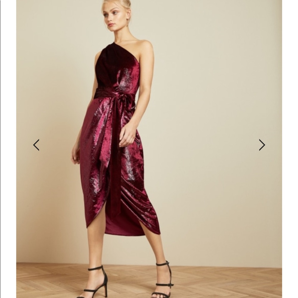 COPY - Ted Baker London, Dress, size 1, color: red wine